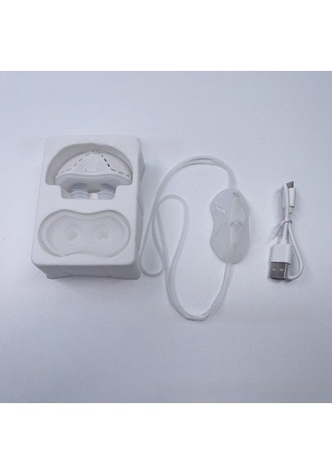 Qingmipy Güncellenmiş Beyaz Silikon Burun Tıkanıklığı Ve Horlama Önleyici, Uyku Sağlığı İçin Elektrikli Burun Açıcı, Ticari Satışa Elverişli