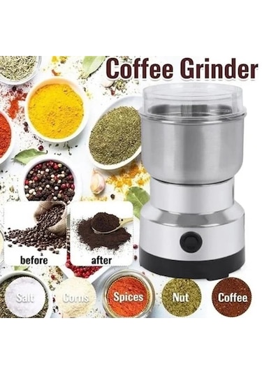 Mini Elektrikli Kahve Öğütücü 5365 Çok Renkli