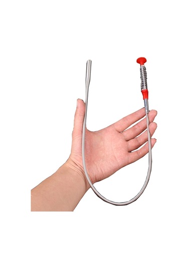 Sones Metal Tel Fırça El Mutfak Lavabo Temizleme Kancası Kanalizasyon Tarama Cihazı