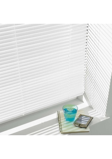 Pvc Jaluzi 25 Mm 80X160 Cm Ölçülerinde Beyaz