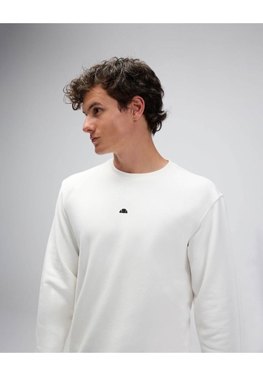Ellesse Beyaz Erkek Sweatshirt Em556 Beyaz