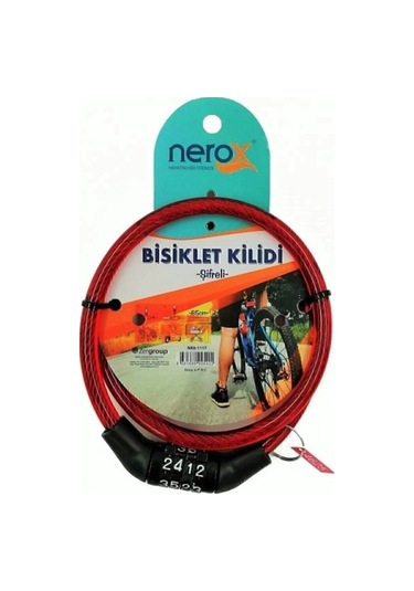 Nerox Bisiklet Kilidi Şifreli Nrx-1117 65 Cm Diğer