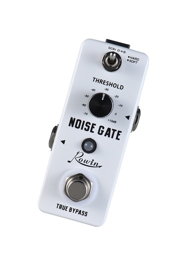 Rowin Gürültü Kapısı Gürültü Azaltma Gitar Efekt Pedalı Beyaz