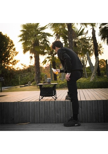 Trendooze Su Sofrası, Saklama Renkli Piknik Oturma Masası Kullanımı Katlanır Kamp Hava/bahçe Geçirmez Düzeni Çok Cepli Çantası Açık & Vs Çok Renkli