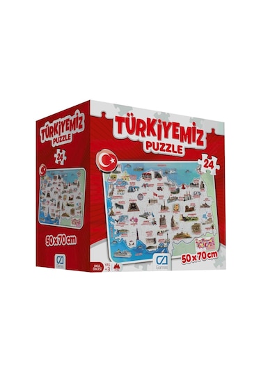 Ca Games Türkiyemiz 24 Parça Puzzle CA.5079