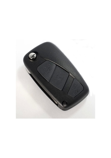 Fiat Fiorino Punto Linea Ducato Uyumlu Kumanda Kabı 3 Tuş Logolu Anahtar