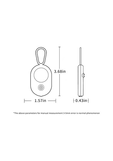 Geeroyoo Seyahat, Otel, Ofis, Araç Ve Banyo Güvenliği İçin Geniş Açılı Taşınabilir Kızılötesi Gizli Kamera Dedektörü