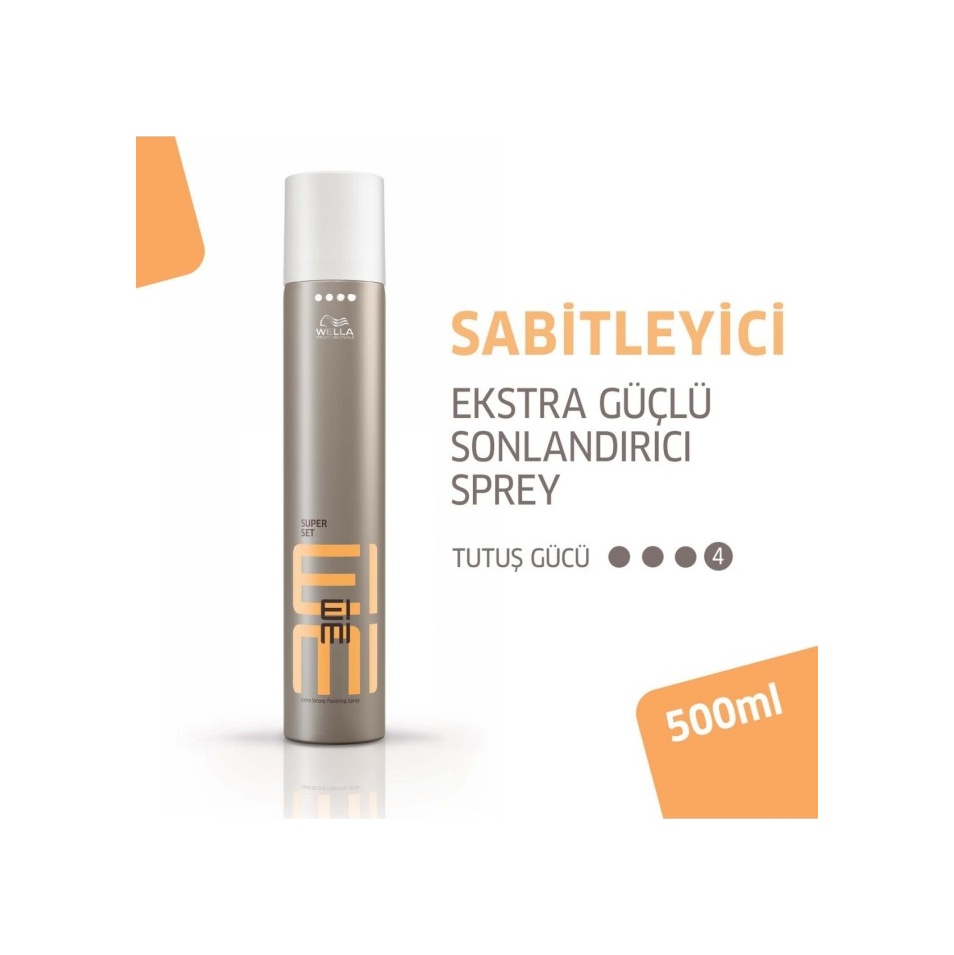 Eimi Super Set Strong Finishing Sonlandırma Saç Spreyi 500 Ml