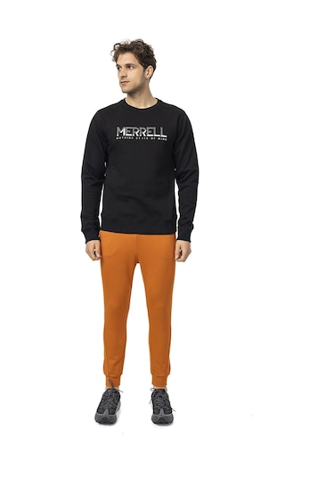 Merrell Merrell Erkek Günlük Giyim Sweatshirt Smith Siyah Siyah