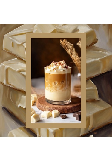 Mim And More White Chocolate Coffe Beyaz Çikolata Aromalı Kahve Çekirdek Kahve 200 G