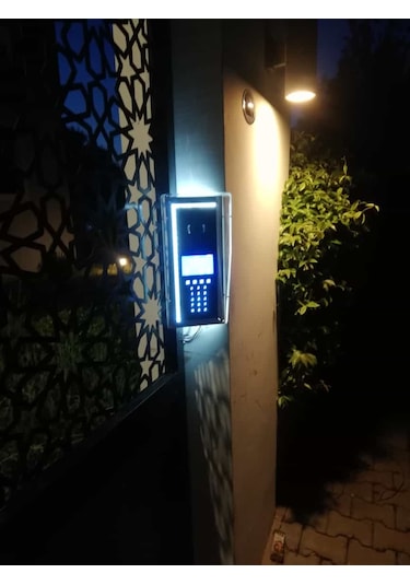 Cammax Işıklı Yağmurluklu Zil Panel Altlığı