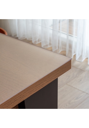 2mm Buzlu - Alman Üretimi- Şeffaf Pvc Masa Örtüsü- Gıda Temasına Uygun- Uv Koruma- Fitalat İçermez Şeffaf