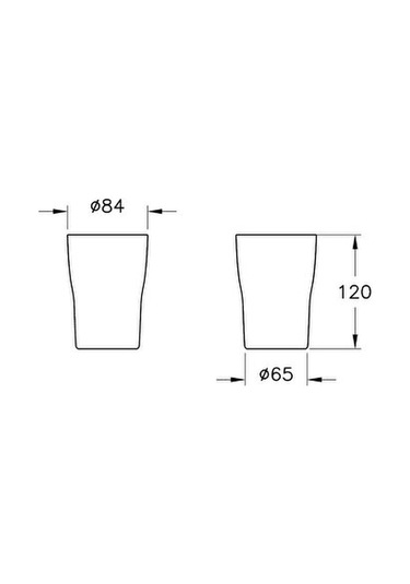 Vitra Eternity A4430139 Diş Fırçalık, Siyah