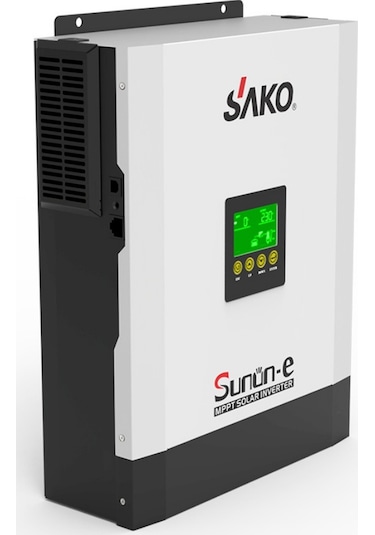 Sako 3kVA 2.4KW 24V 80A Mppt Yüksek Pv Tam Sinüs Akıllı İnverter