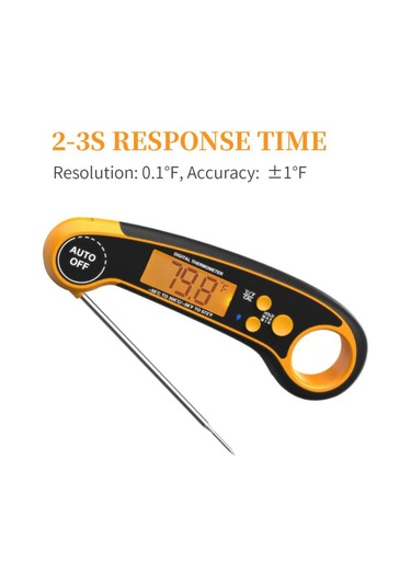 Suntek Suya Dayanıklı Dijital Anında Okunan Et Turuncu