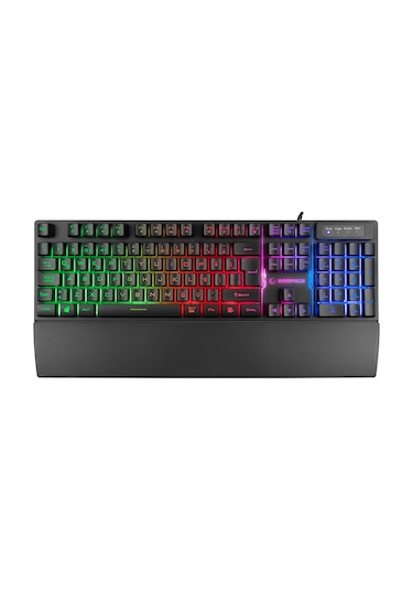 Rampage KM-RX7 Fortuna Kablolu Gökkuşağı Aydınlatmalı Oyuncu Klavye Mouse Set
