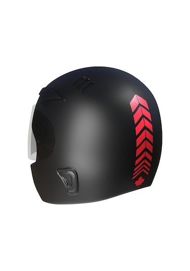 2 Adet Sport Kask, Araba Ayna Reflektif Kırmızı Kask Sticker Çınar Extreme