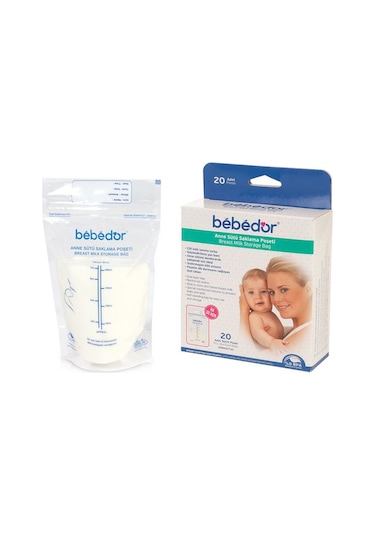 Bebedor 3679 Anne Sütü Saklama Poşeti 3 x 20 Adet