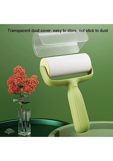 Sones Evcil Hayvan Tüyü Yapıştırıcı Tüy Alma Rulo Fırçası Romantik Pembe