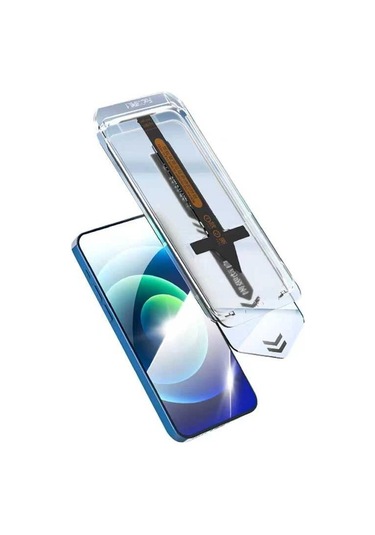 İphone Uyumlu 16e Redclick Süper Fast Anti-dust Toz Önleyici Temperli Ekran Koruyucu