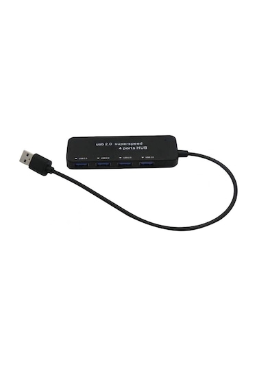 Cbtx Usb2.0 Bağlantı İstasyonu Usb2.0'dan 4'e Usb2.0 Hub Pc, Dizüstü Bilgisayarlar İçin Çok Bağlantı Noktalı Usb Adaptör Hub'ı