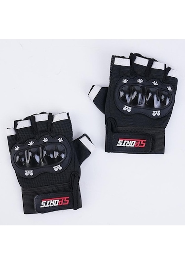 Trendooze Yarım Unisex Scooter Parmak Koruma İçin Eldiveni Destekli Çocuklar Bisiklet Wl