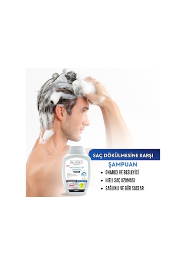 Aclind Erkeklere Özel Dökülme Karşıtı Şampuan 300 ML + Serum 50 ML