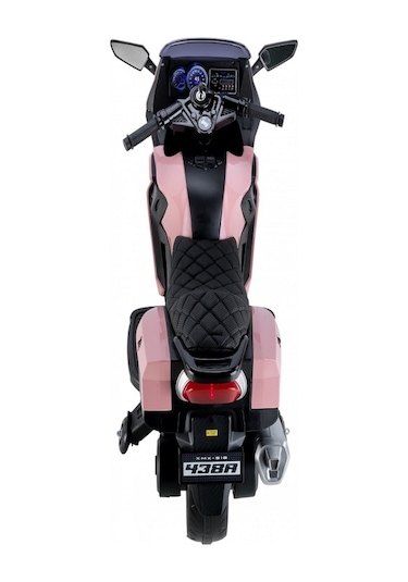 Babyhope 438A (Xmx-316) Ledli Akülü Motor 12V. (Pembe)