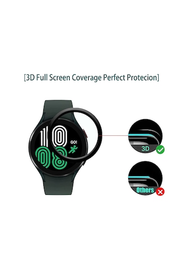 Samsung Galaxy Watch 4 44Mm Ekran Koruyucu Nano Esnek Cam