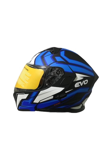 Evo506 Elegant Fullface Çeneden Açılır Motosiklet Kaskı Çok Renkli