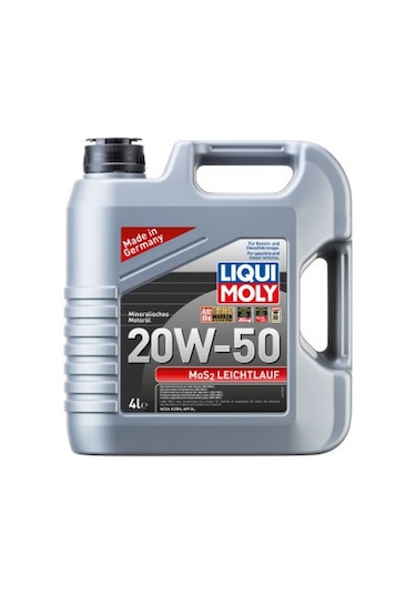 Liqui Moly Mos2 Leichtlauf 20W-50 Motor Yağı 4 L