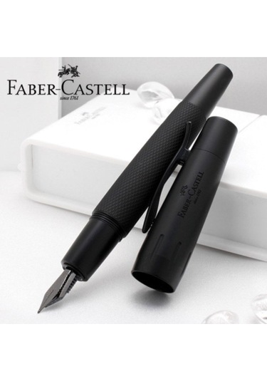 Faber Castell Faber-castell E-motion Pure Black Dolma Kalem 14862 Siyah