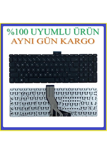 HP Uyumlu 4Fm73Ea Klavye Tuş Takımı Siyah Tr