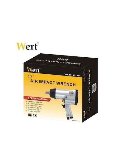 Wert 1851 Havalı Somun Sıkma (3/4") N11.5278