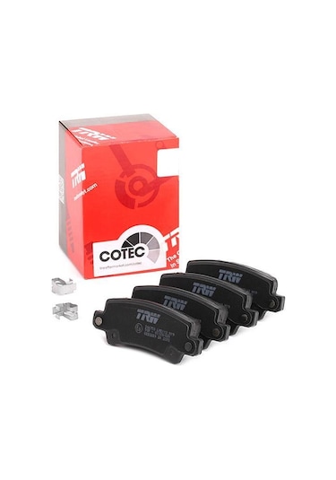 Toyota Corolla Uyumlu Arka Fren Balatası E12 Dizel D4D 2002-2007 Trw