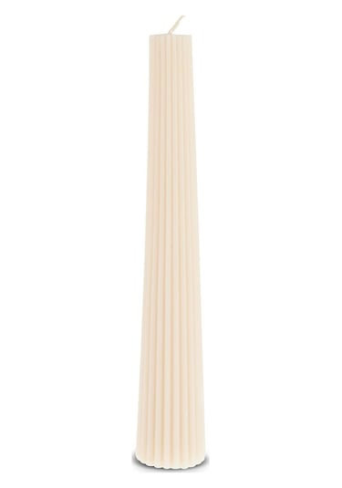 Karaca Striped Konik Mum Bej