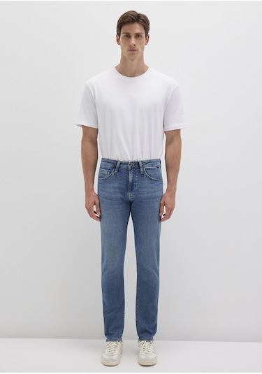 Mavi - Jake Sporty Indigo Puslu Jean Pantolon 0042290651 Mavi