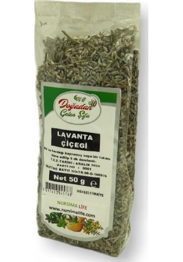 Lavanta Çiçeği 50Gr