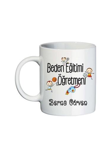 Beden Eğitimi Öğretmenine Hediye Isimli Kupa Bardak (504329869)
