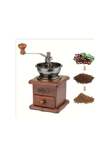 Vintage Manuel Kahve Değirmeni Çapak El Krank Kahve Değirmenleri Renkli