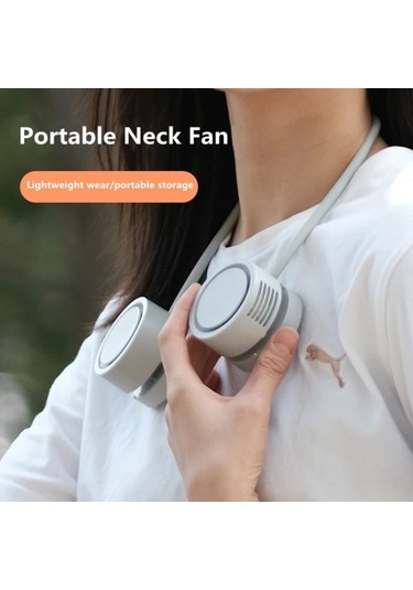 Dq209 Taşınabilir Asma Boyun Sessiz Aroma Difüzör Küçük Fan Kayısı