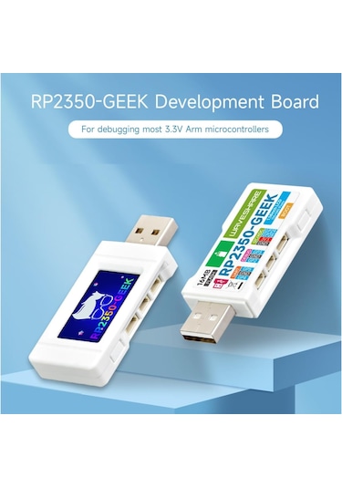 Rp2350-geek Geliştirme Kurulu Rp2350 Mikrodenetleyiciye Dayalı 1.14inch 65k Renkli Lcd