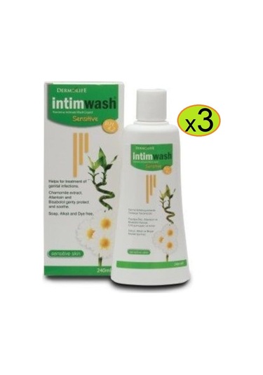 Dermolife Intim Wash Yıkama Likidi 200 ML x 3'lü Set