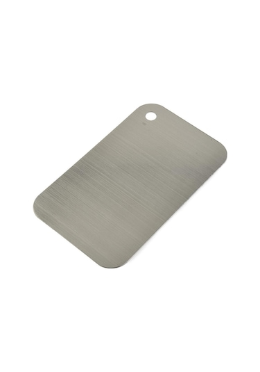 1 Adet Paslanmaz Çelik Ağır Kesme Tahtası Doğrama Tahtası Ev Mutfak Aracı İçin 24 15cm