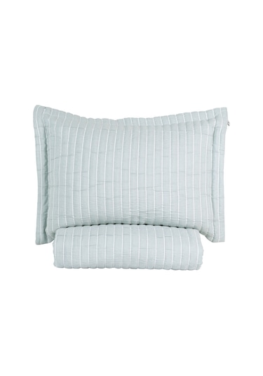 Stripe Yatak Örtüsü Seti Tek Kişilik 210x230 Cm
