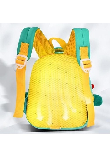 Anaokulu Çizgi Film Okul Çantası 1-3-6 Yaş I Anti-kayıp Çocuk Sırt Çantası 86rlyz Yeşil