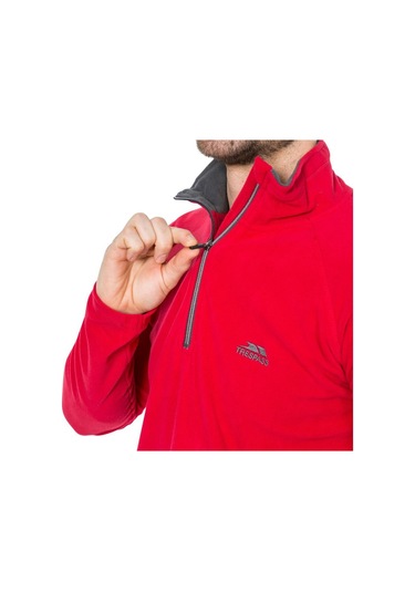 Trespass Maflmfn10001 Blackford Male Microfleece At100 Red Erkek Polar 001