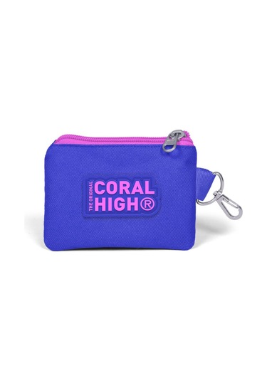 Coral High Kids Lavanta Açık Pembe  Baykuş Desenli Simli Bozuk Para Çantası 21794