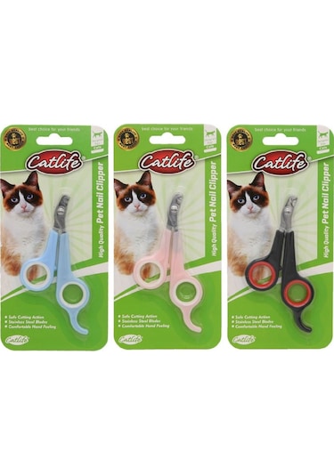 Catlife Kedi Tırnak Makası 12x6 Cm Renkli