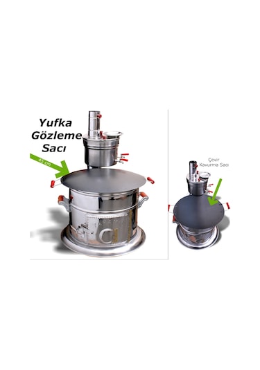 Yaramış 14 Parça Demir Döküm Tüplü ve Kömürlü Mangal